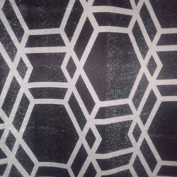 2 Black And White Panels,$8 For Both