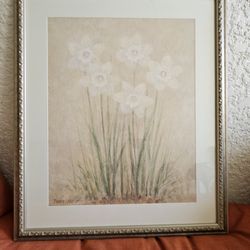 Debra Lake Flowers Framed Art