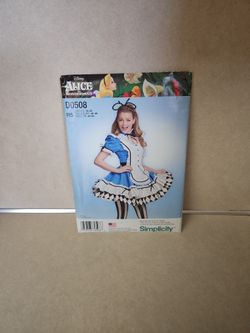 Alice in Wonderland #D0508 Simplicity 