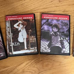 Anime Serial Experience Lain Series DVDs $50.00