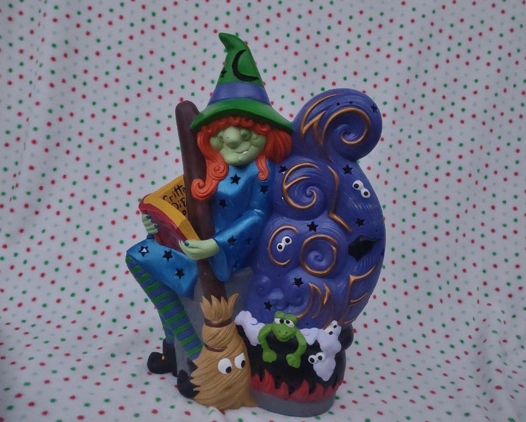 19" Halloween Welcome Jack-o-lantern Light ready fall decorating