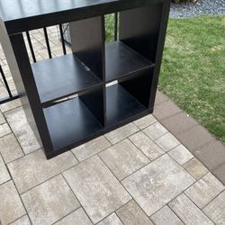 Shelving Unit With Chairs