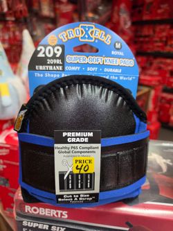 Troxell USA  SUPER soft/comfy knee pads Med  urethane 209RL for price and up