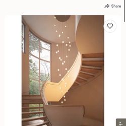 36-Light Modern Chrome Spiral Crystal Raindrop Oversized Chandelier Foyer High Ceiling Large Chandelier 