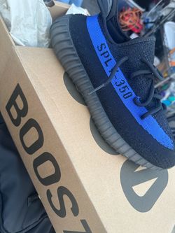 yeezy 350 dazzling blue men 12