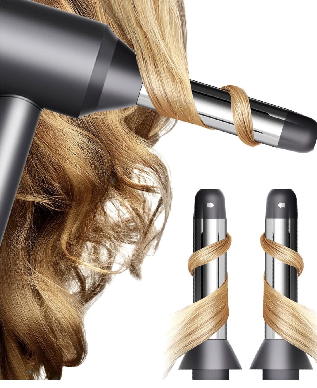 Hair Curling Attachments For Dyson Dryer 
