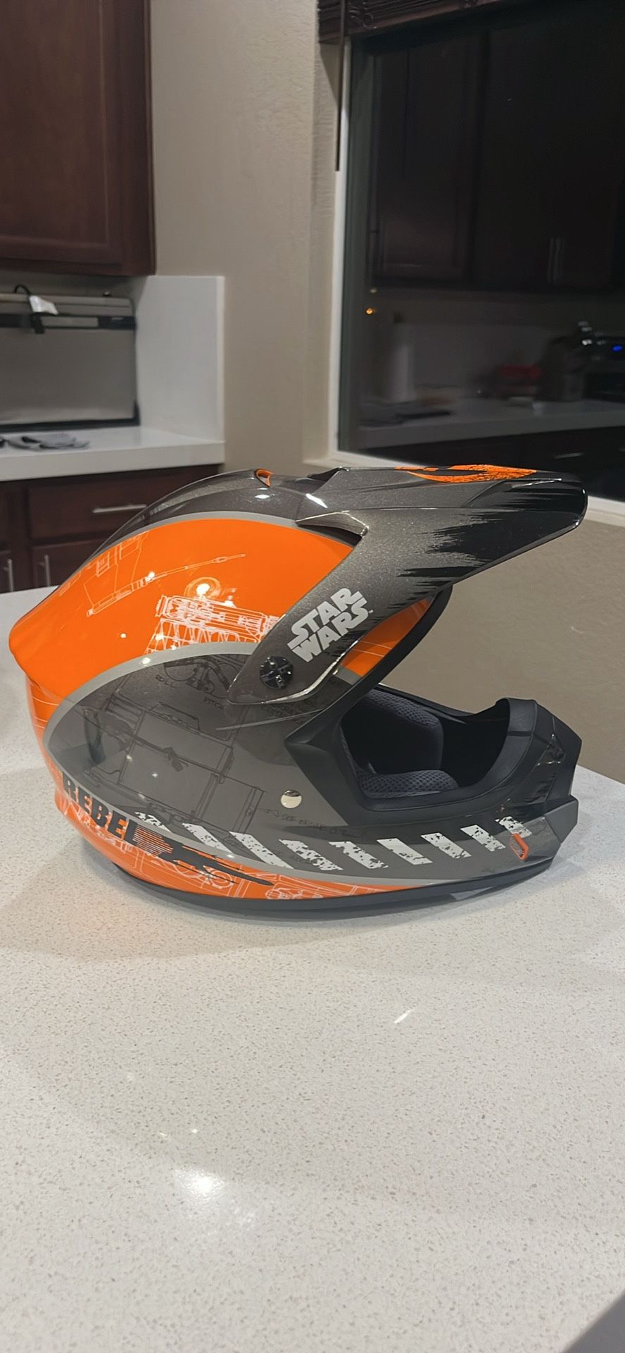 HJC CS-MX II X-Wing Off Road Star Wars Rebel Helmet Size Medium
