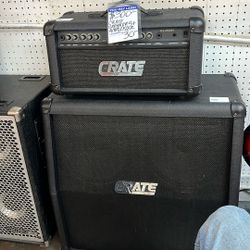 Crate Speakers + Amplifier GX-1200H
