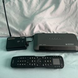 Universal Remote MX-780 Color OLED IR/RF Hard Button Remote Control with MRF-350 RF to IR Base Station