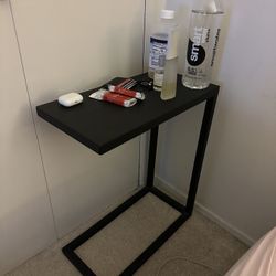 Black Side Table