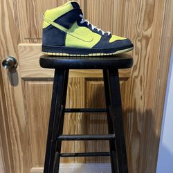 Nike Dunk High Blue Yellow Size 12