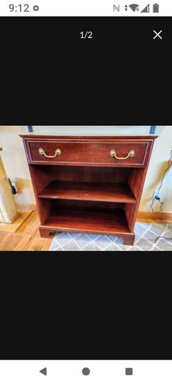 Chest or Book Shelf With Drawer And 2 Shelf. 38H 36W 16D
