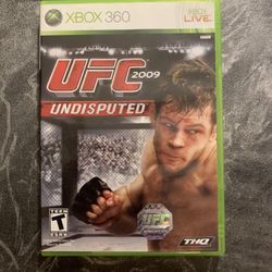 UFC 09 Undisputed for Xbox 360