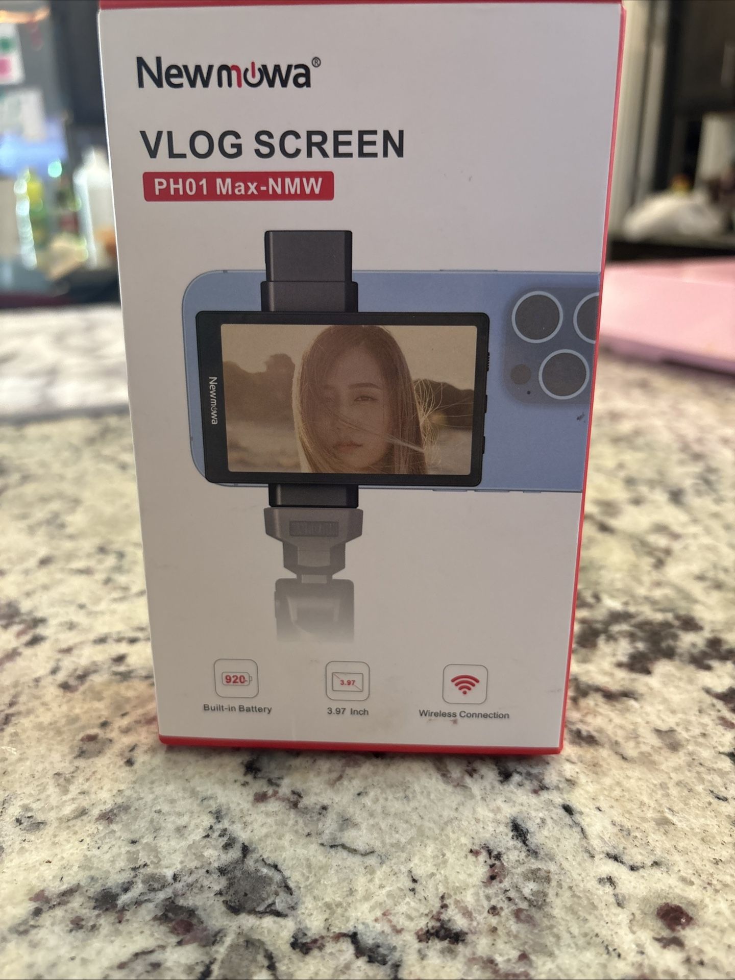 Newmowa Vlog Screen