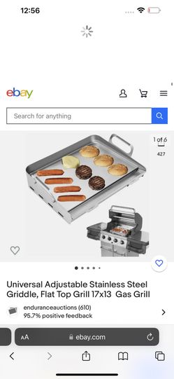 Universal Adjustable Griddle
