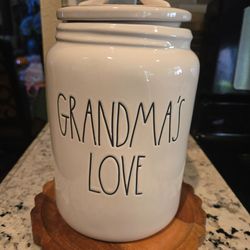 Rae Dunn Grandma's love Canister