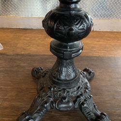 Wood Tables W/ Antique base