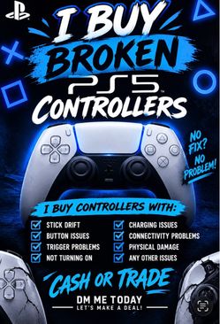 PS5 controllers