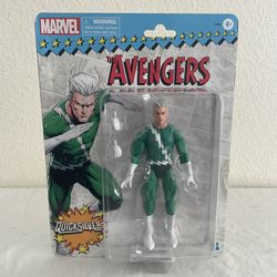 Marvel Legends Quicksilver 6” Green Retro Card Walmart Exclusive Hasbro 2024 New