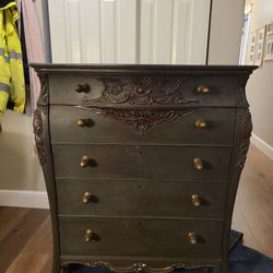 Antique Solid Wood Dresser