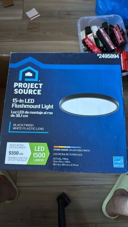 Project source 15” LED Flush-mount Ceiling Light
