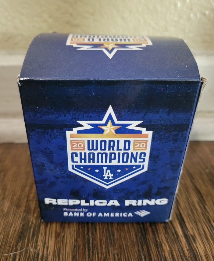 Dodgers 2020 World Series Replica Ring SGA