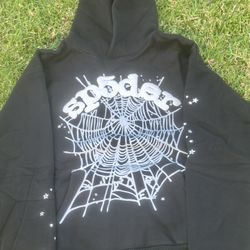 Spider Hoodie Black 