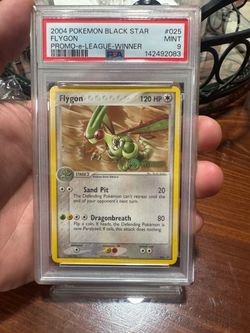 Flygon winner stamped PSA 9