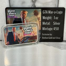 Trump GTA .999 1oz Bar