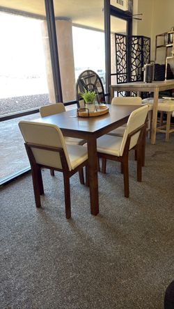 Dining table with 4 chairs