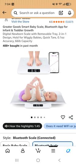 Baby/kids scale
