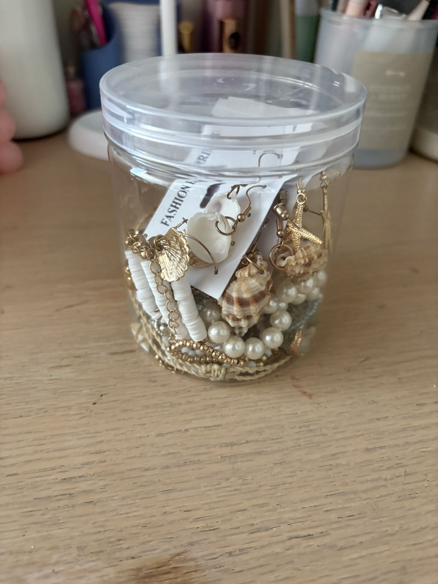 assorted ocean jewelry