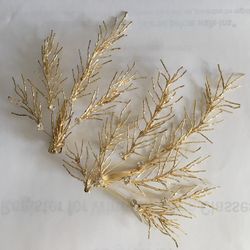 Bridal Hair Pins Set, Wedding Leaf Hair Pin for Women and Girls (Set of 2)