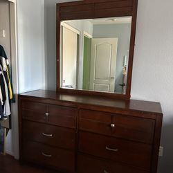 Large Dresser with Mirror 
