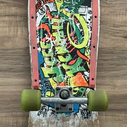 Authentic Vintage 1986 Jeff Kendall GRAFFITI Santa Cruz Skateboard