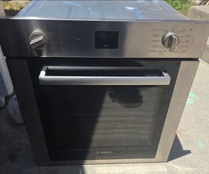 24"single wall oven (bosh)