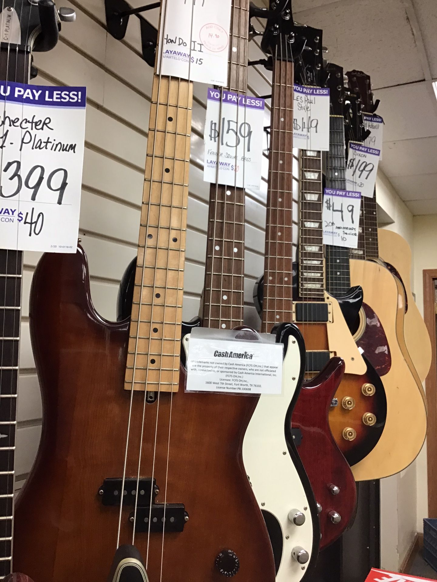 Guitars & Basses