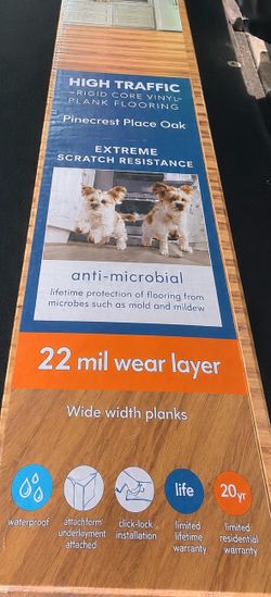11 NEW LifeProof Pinecrest Place Oak Waterproof Vinyl Plank Flooring