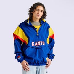 Adult Pokémon Starter Pullover Jacket Blue - Pokémon x Target