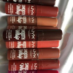 New Nyx whip matte lip crème lipsticks