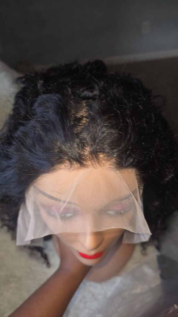 22 inches Customized 13x4 HD lace frontal lace wig. 200% Density