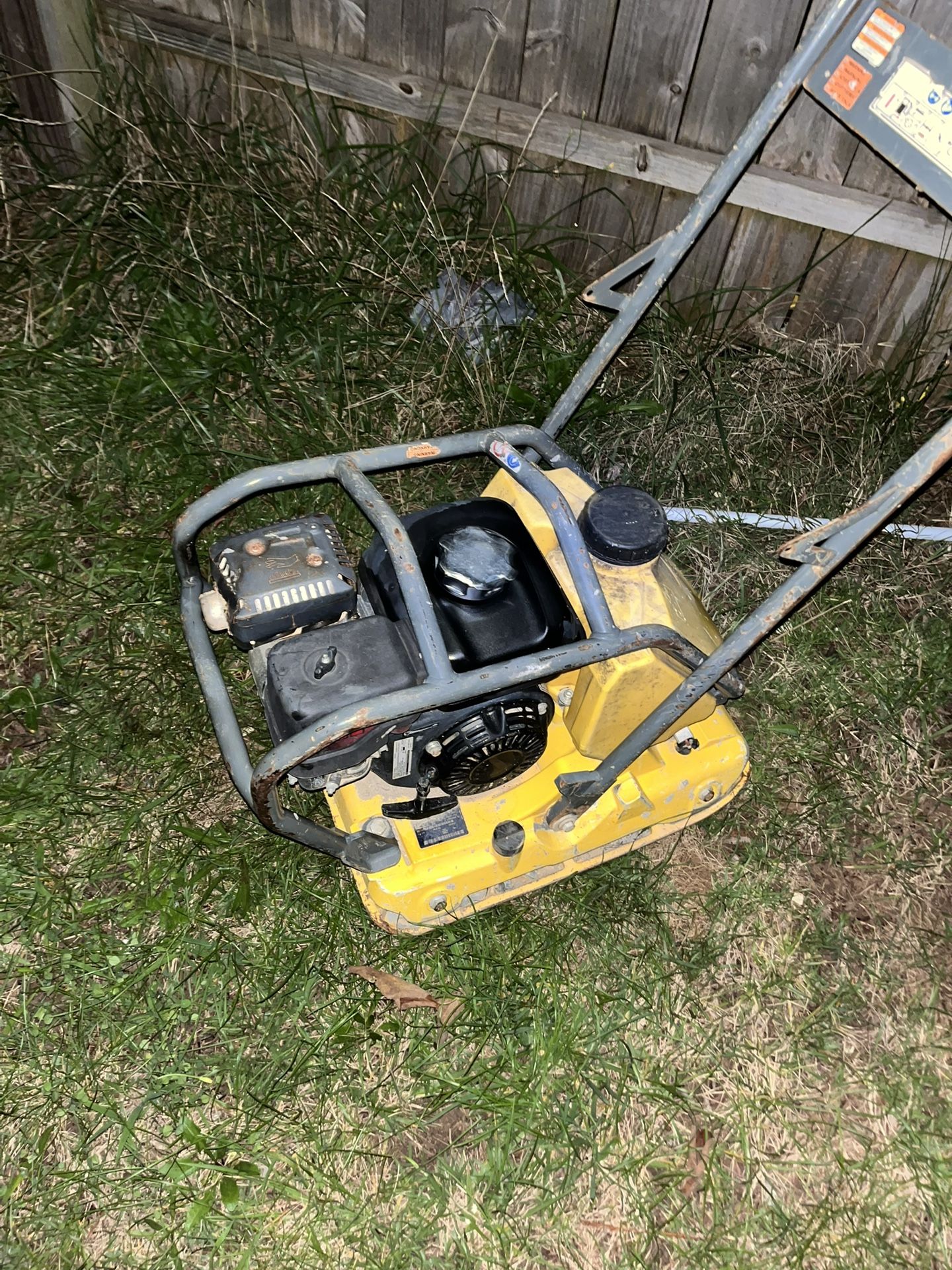 Plate compactor