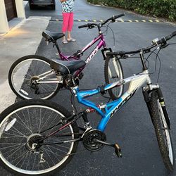 Man And ladies Bikes