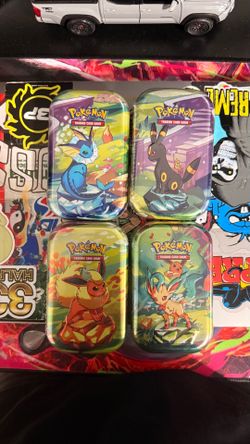 Pokemon Prismatic Mini Tins
