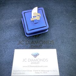 Ring For Women 1ok Gold Diamonds Real 