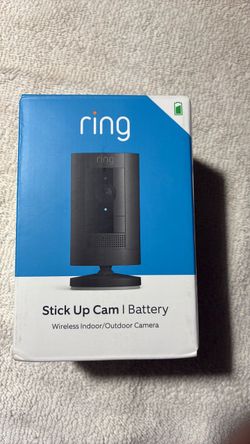 Ring stick up cam