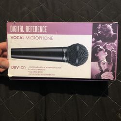 Digital Reference DRV100 Dynamic Vocal Microphone.