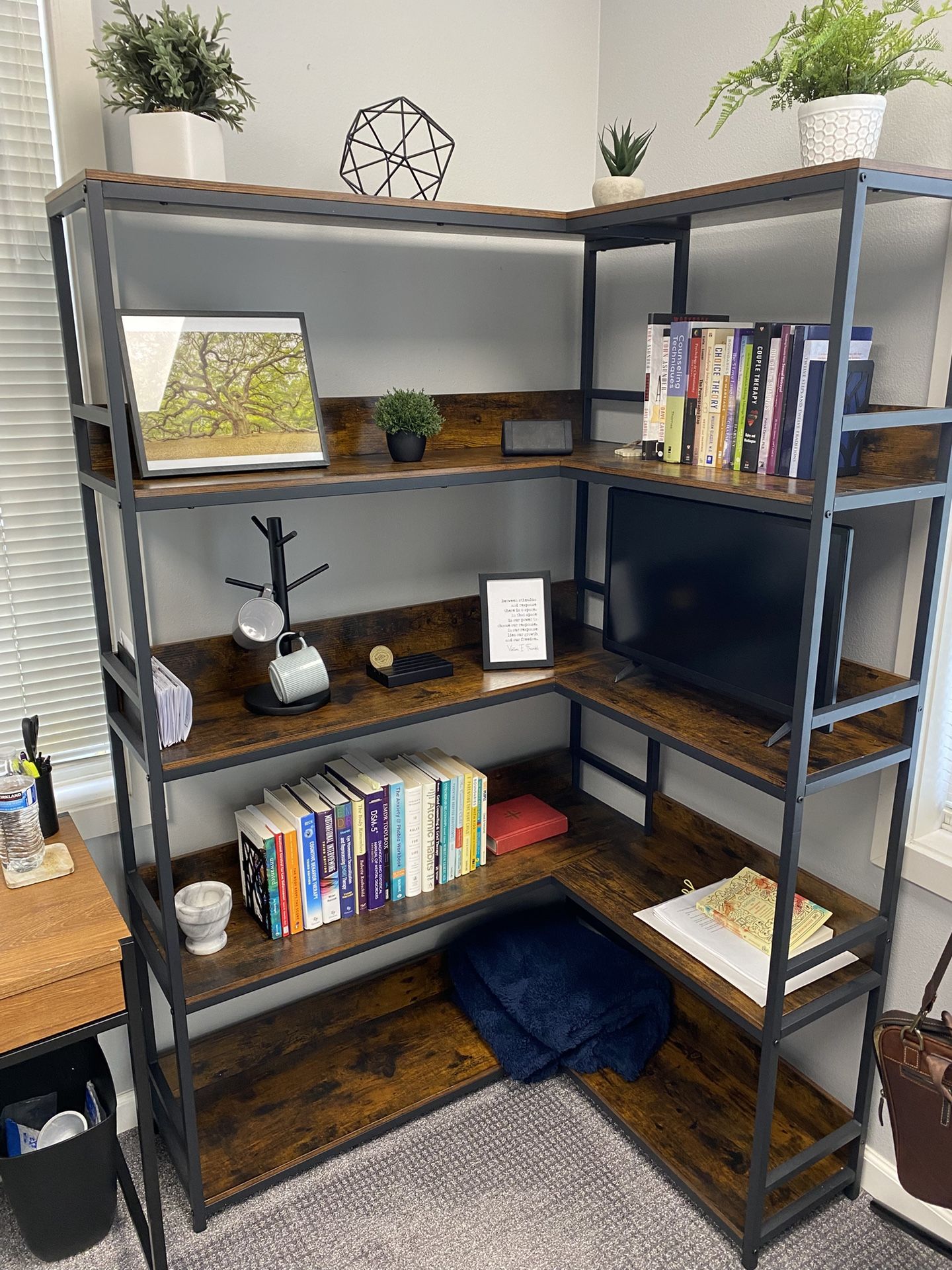Corner Bookcase