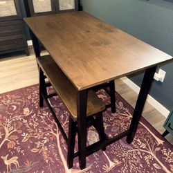4 Piece Solid Wood Dining Set - *BRAND NEW*