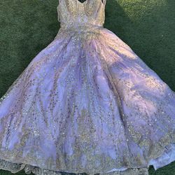 Purple (lavender) quinceañera dress 💜